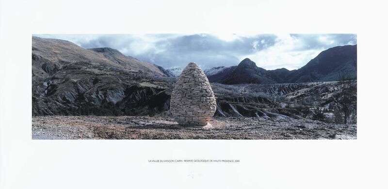 La Valle Du Vancon, Cairn, Reserve Geologique De Haute Provence, 2000