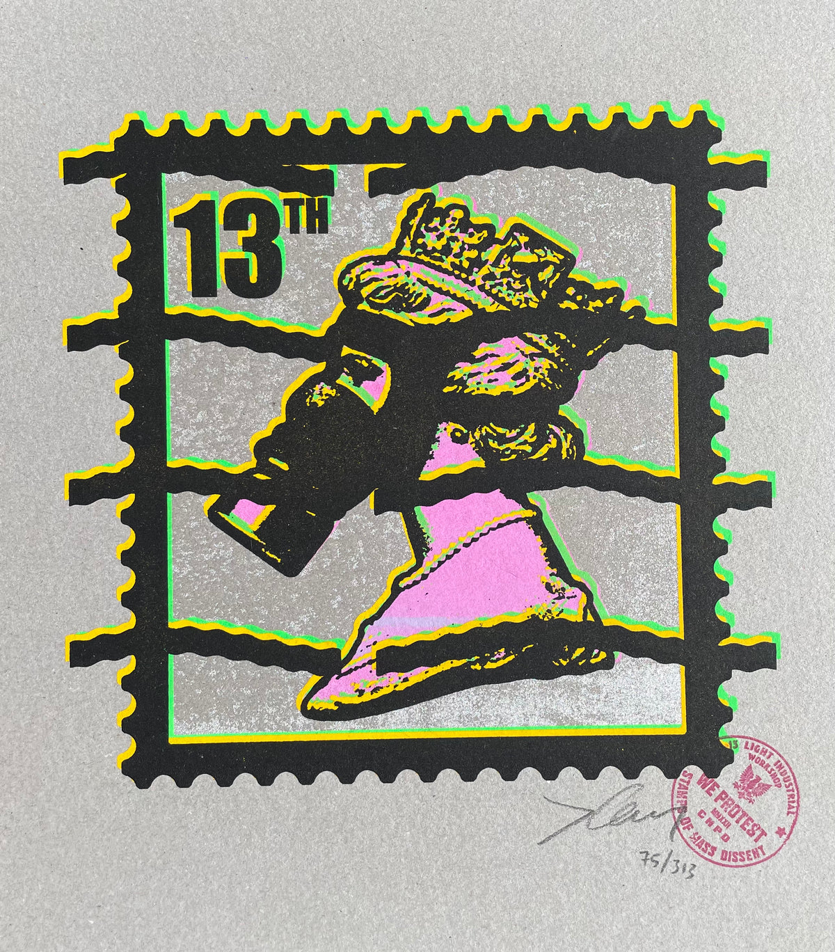 Stamps of Mass Dissent 13th Class